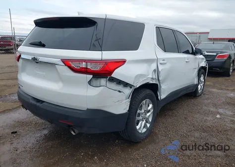 2021 Chevrolet Traverse Awd Ls z USA, uszkodzony, nr VIN 1GNEVFKW9MJ183806